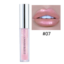 Load image into Gallery viewer, Nude Glitter Shimmer Lipstick Waterproof Long Lasting Moist Lip Gloss Vivid Colorful Lipgloss Sexy Women Glitter Makeup TSLM1 - EssentialBoutiques 