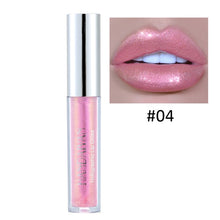 Load image into Gallery viewer, Nude Glitter Shimmer Lipstick Waterproof Long Lasting Moist Lip Gloss Vivid Colorful Lipgloss Sexy Women Glitter Makeup TSLM1 - EssentialBoutiques 