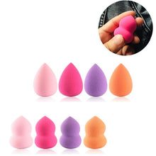 Load image into Gallery viewer, 4pcs/pack High Quality Multi Shape Sponge Puff Makeup Women Professional Blush Foundation Sponges Makeup Recommend Praise Hot - EssentialBoutiques 