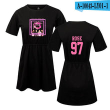 Load image into Gallery viewer, LUCKYFRIDAYF 2018 Summer Blackpink Member Jennie/Rose/Lisa Print Pop Woman&#39;s dress Cute print Fashion Women Print Sex Clothing - EssentialBoutiques 