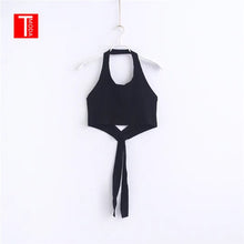 Load image into Gallery viewer, T MODA 2019 Striped Crop Top A Cropped Tank Top Sleeveless Sexy Crop Tops Woman&#39;s Clothing Brand Design Tank Latinas T Shirt - EssentialBoutiques 