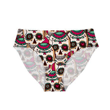 Load image into Gallery viewer, Bragas Woman&#39;s Panties Sexy Women Beach Clothings Sexy Cute 3D Skeleton Painting G-string Briefs Tattoo Thongs Panties Knickers - EssentialBoutiques 