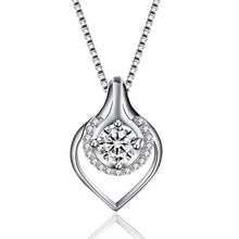 Load image into Gallery viewer, Women Heart Necklace 925 sterling silver Necklace Time  long Necklace woman&#39;s pendant  jewelry accessories Gift for woman - EssentialBoutiques 