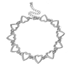 Load image into Gallery viewer, Woman&#39;s Necklace Geometric Women Accessories Heart-shaped Hollow Chain Necklace Party Jewelry Gifts - EssentialBoutiques 