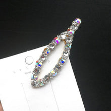 Load image into Gallery viewer, Korean fashion woman&#39;s hair clips Rhinestone side clip crystal pearl clips headband side bangs clip hair accessories - EssentialBoutiques 