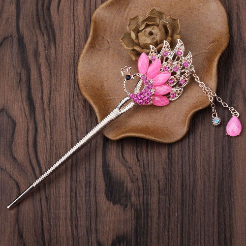 Fashion Woman's Headwear Hair Stick Retro Chinese Style Hair Accessories Headwears For Cute Lady - EssentialBoutiques 