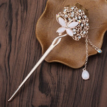 Load image into Gallery viewer, Fashion Woman&#39;s Headwear Hair Stick Retro Chinese Style Hair Accessories Headwears For Cute Lady - EssentialBoutiques 