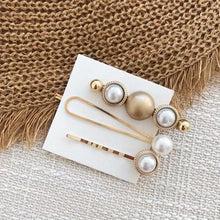 Load image into Gallery viewer, 3 Pieces/Set Fashion Woman&#39;s Hairpins Barrette Women&#39;s Barrettes Headwear Dropship Wholeship  Female Accessories - EssentialBoutiques 