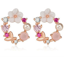 Load image into Gallery viewer, Stud Earrings New Woman&#39;s Jewelry Flower Pearl Bow Classical Ethnic Individuation Retro Accessories Nepalese Tassel Style - EssentialBoutiques 