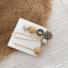 Load image into Gallery viewer, Fashion Woman&#39;s Hairpins Barrette Women&#39;s Geometric Barrettes 3 Pieces/Set Female Accessories Headwear Dropship Wholeship - EssentialBoutiques 