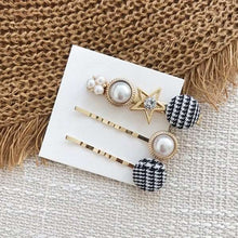 Load image into Gallery viewer, Fashion Woman&#39;s Hairpins Barrette Women&#39;s Geometric Barrettes 3 Pieces/Set Female Accessories Headwear Dropship Wholeship - EssentialBoutiques 