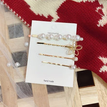 Load image into Gallery viewer, Fashion Woman&#39;s Hairgrips Peal Geometric Barrettes Party Club Headwear Accessories Hearpins 15 Wholeship - EssentialBoutiques 