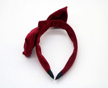 Load image into Gallery viewer, woman&#39;s hair accessories headdress Knotted Headband Hairband For Women Lady Bow Hair Hoop Hair Accessories WEIJUN - EssentialBoutiques 